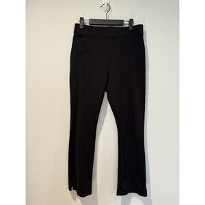 American Giant Pants Womens 10 Black Stretch Lounge Athleisure Pocket Travel
